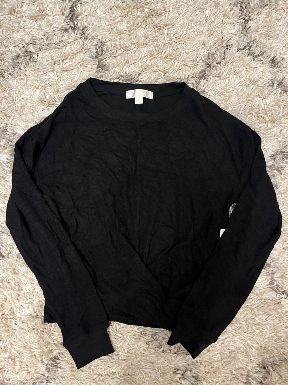 Spiritual Gangster Amelia Twist Front Long Sleeve. Black. Size xs. New.